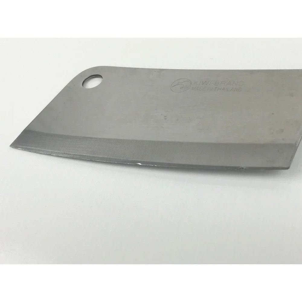 Kiwi‎ Brand Mini Cleaver Knife Chopper Thai Made Stainless Steel Wood Handle